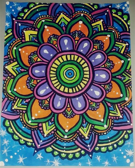 Mandala coloring page