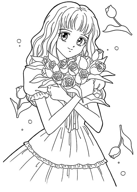 Manga coloring pages benefits