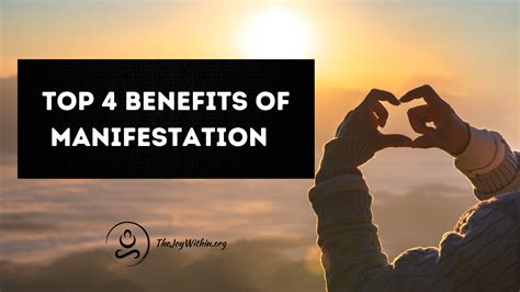 Benefits of Manifestation