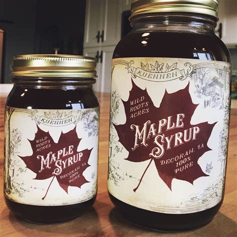 Importance of Maple Syrup Labels