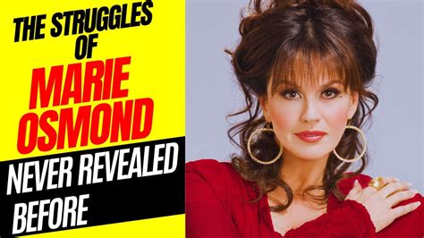 Marie Osmond Personal Life