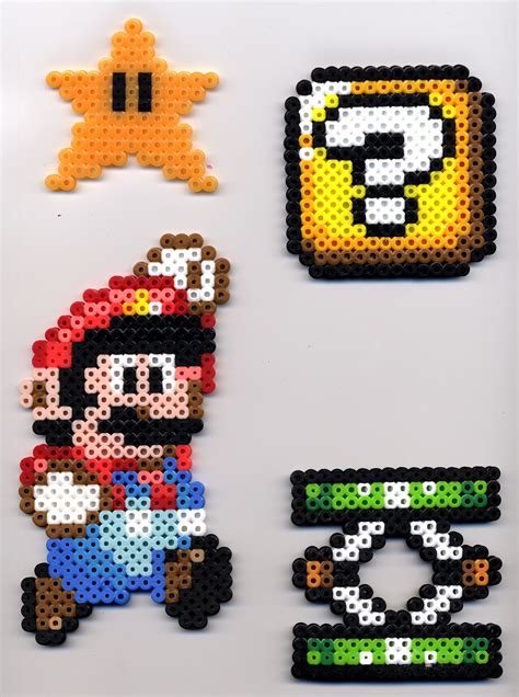 Mario Bros Perler Patterns