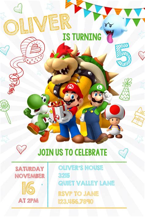 Mario invitation 10