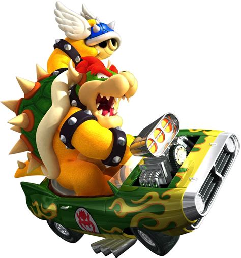 Bowser from Mario Kart