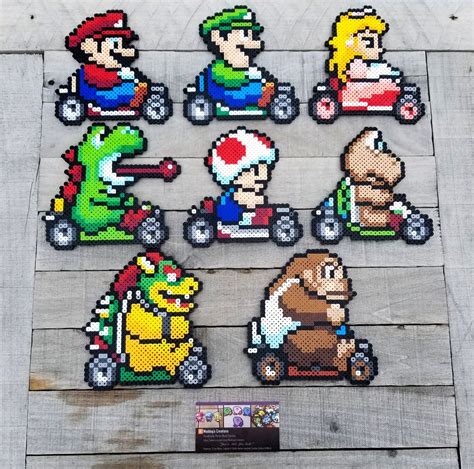 Mario Kart Perler Patterns