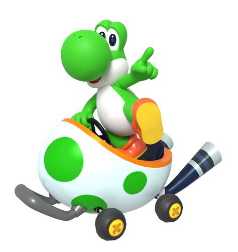 Yoshi from Mario Kart