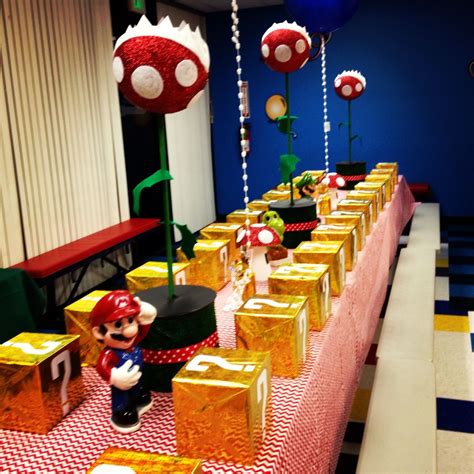 Mario Themed Party Decorations