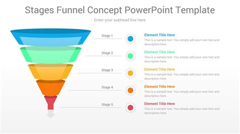 Marketing Funnel PowerPoint Template