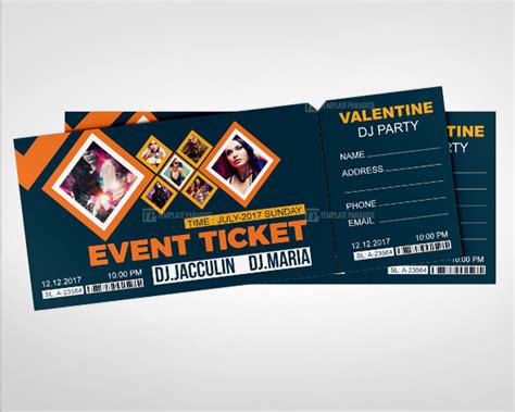 Marketing Ticket Templates