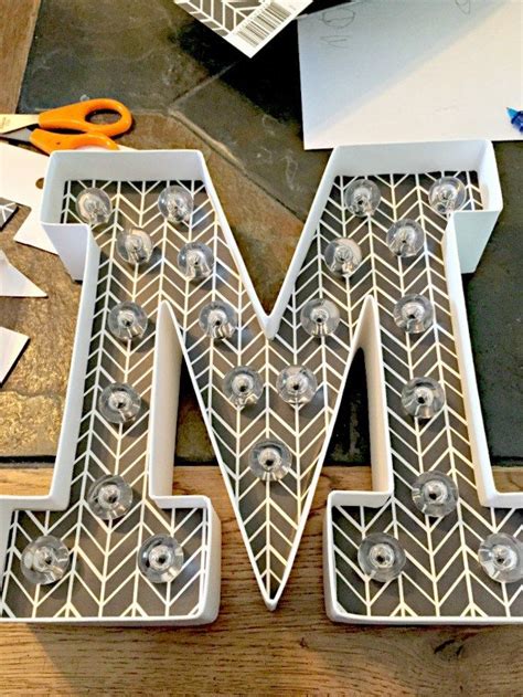 Marquee Letters DIY Example 10