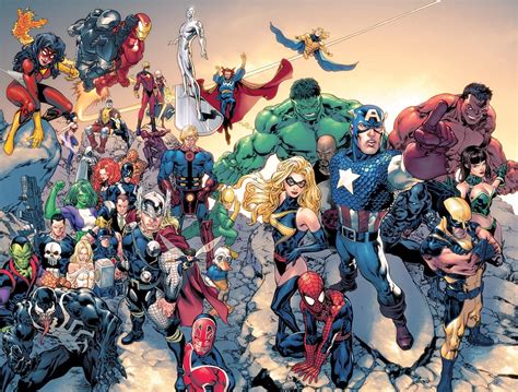 Marvel universe characters