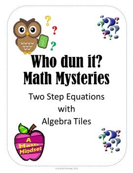 Math Algebra Mysteries