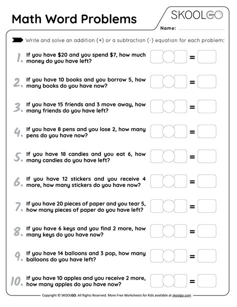 Math Word Problems