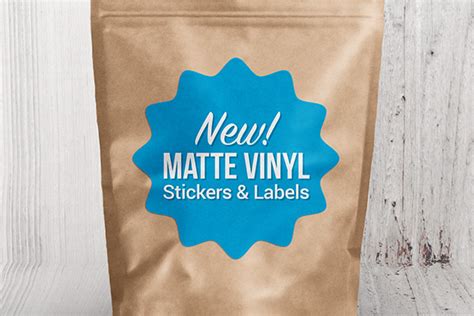 Matte Vinyl Sticker Paper Coffee Mugs