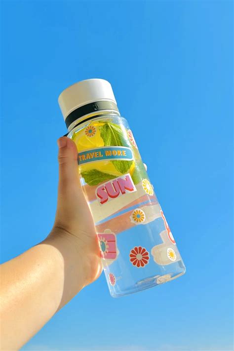 Matte Vinyl Sticker Paper Water Bottles