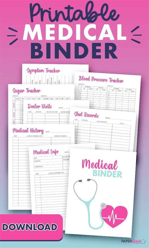 Medical Binder Printable Templates