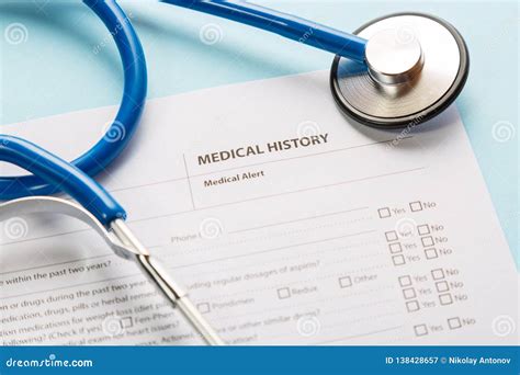 Medical History Template