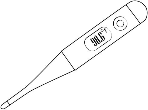 Medical Thermometer Template