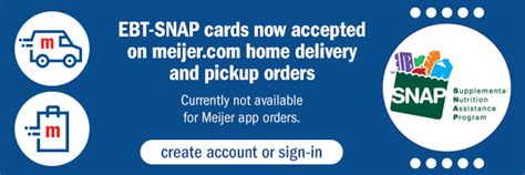 Meijer EBT online acceptance benefits