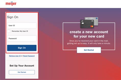 Meijer EBT online acceptance login