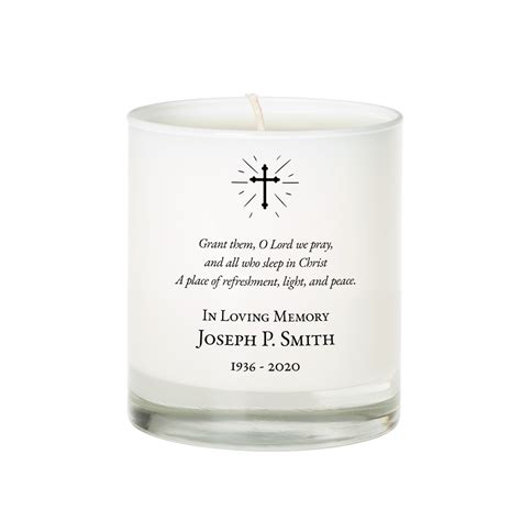 Memorial Prayer Candle