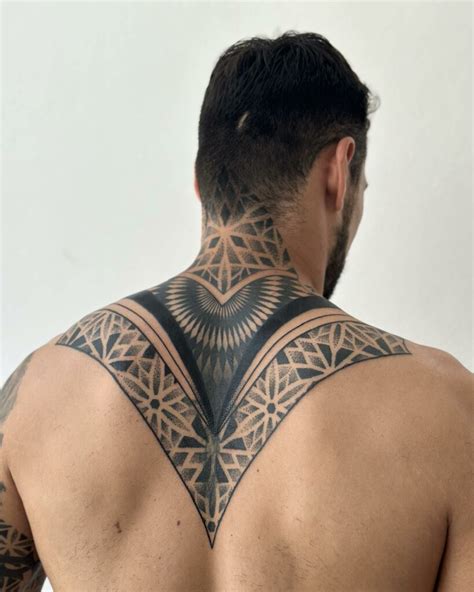 Men Back Tattoos