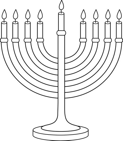 Creative Menorah Coloring Ideas