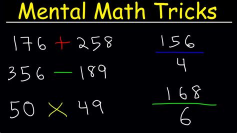 Mental Math Techniques