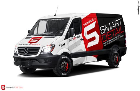 Mercedes Sprinter Van Wrap Template Design 1