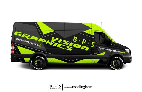 Mercedes Sprinter Van Wrap Template Design 2