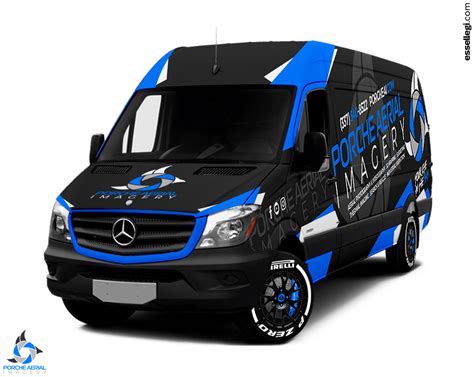 Mercedes Sprinter Van Wrap Template Design 7