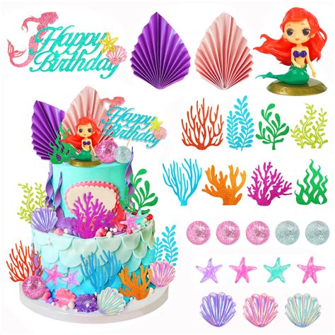 Mermaid Cake Topper Ideas for Kids