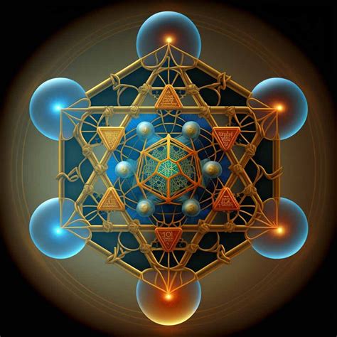 Metatron's Cube Representation