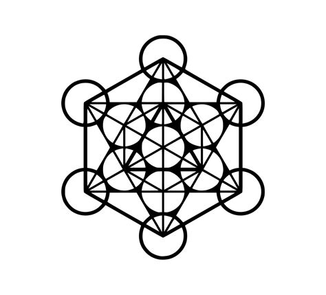 Metatron's Cube Template 1