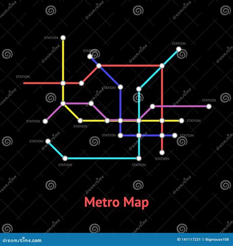 Metro Map Sign