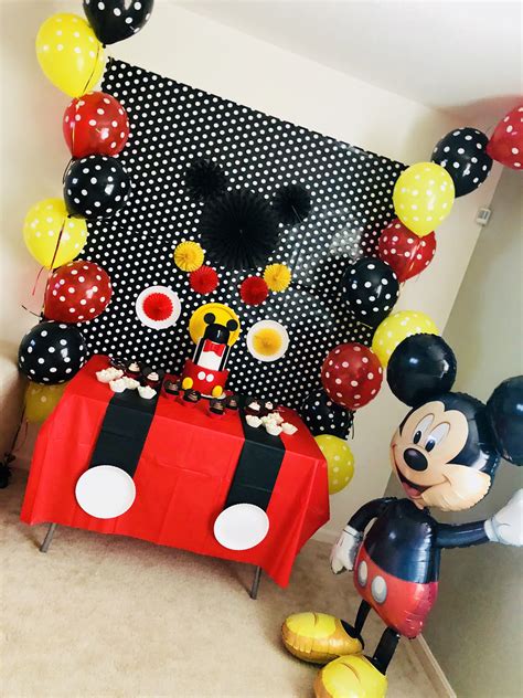 Mickey Mouse Birthday Decorations