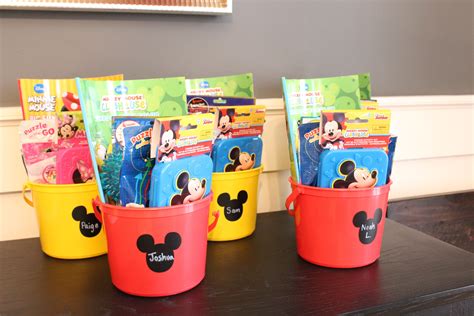 Mickey Mouse Birthday Favors