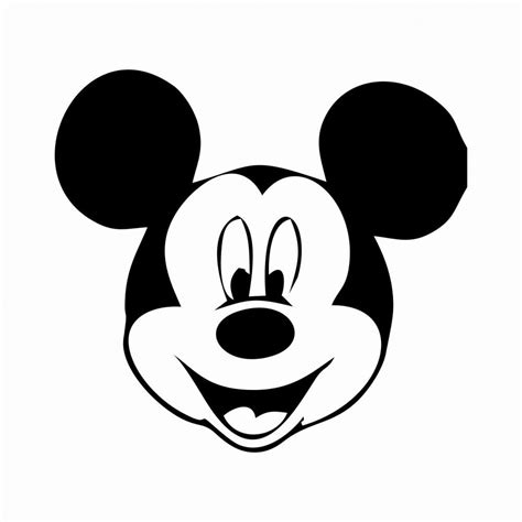 Mickey Mouse Stencil