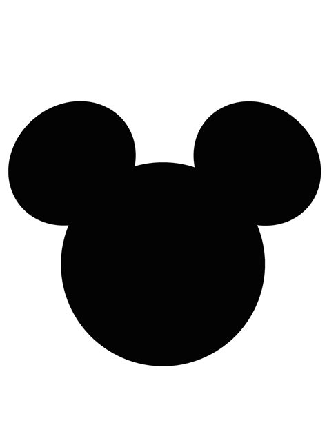 Mickey Mouse Template 1