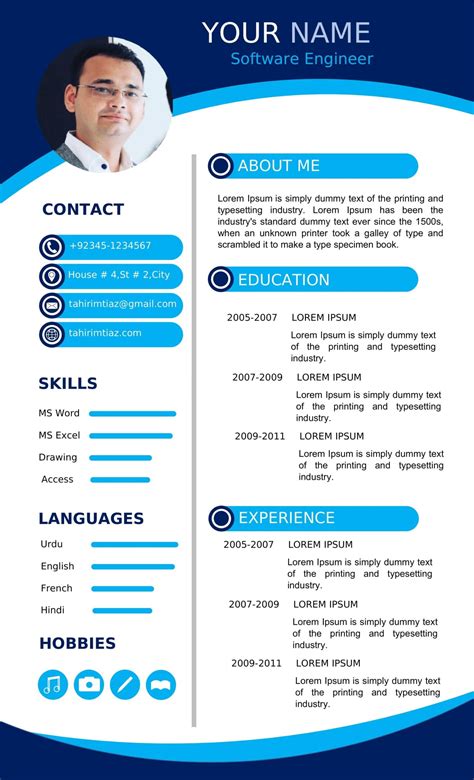 Microsoft Resume Templates