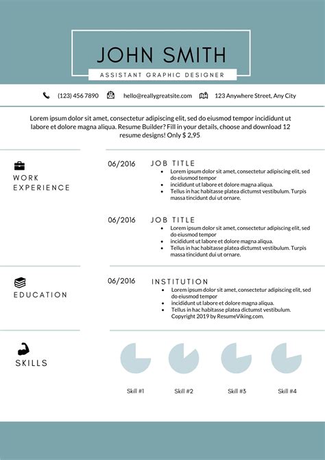 Microsoft Templates for Resumes