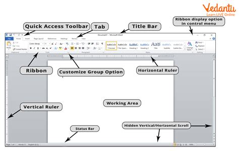 Microsoft Word Interface