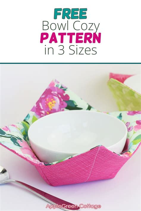 Microwave Bowl Cozy Templates