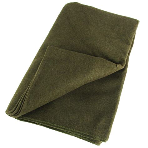 Military Wool Blankets as Ground Cloth