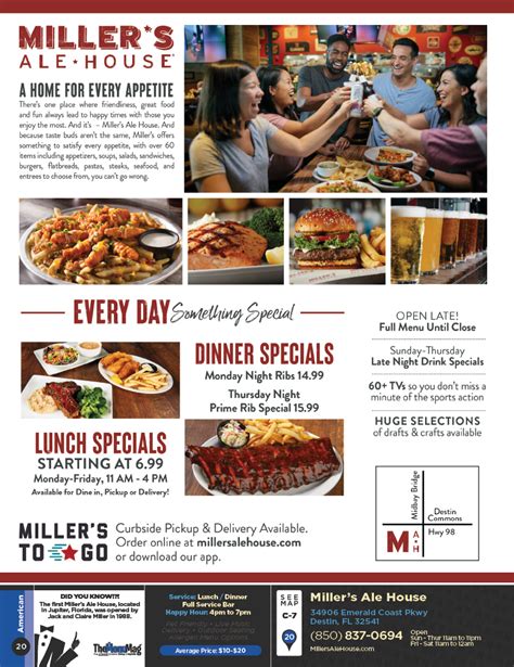 Miller Ale House Coupons Gallery 7