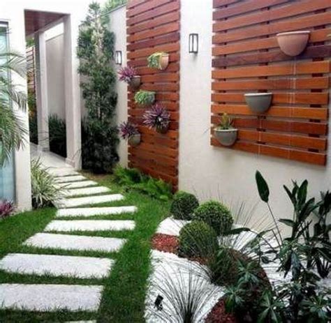 Minimalist landscape design with clean lines and limited features