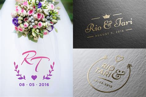 Minimalist Wedding Logo