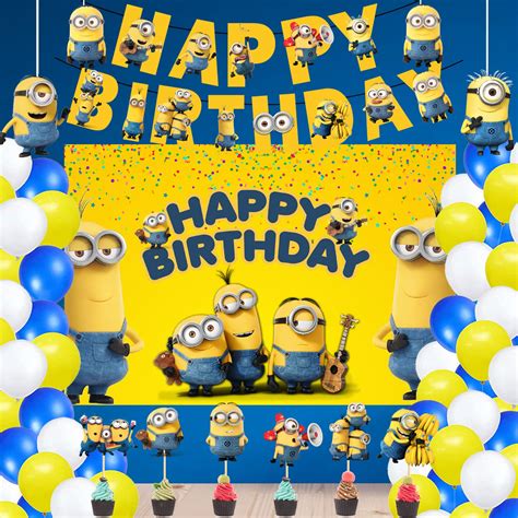 Minion Birthday Party Example