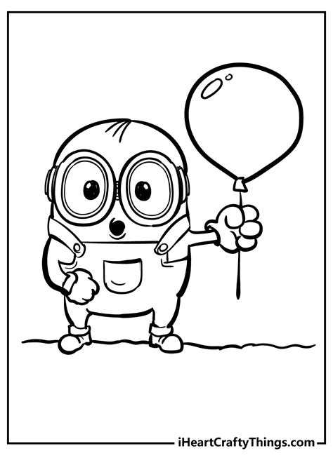 Minion coloring pages for boys