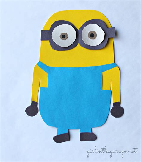 Minion Eyes Craft Ideas